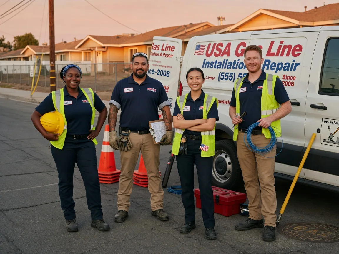 Gas Line Installation company in Golden, OK